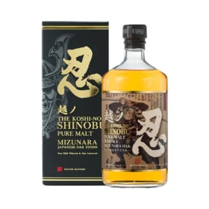 SHINOBU PURE MALT WHISKY MIZUNARA OAK