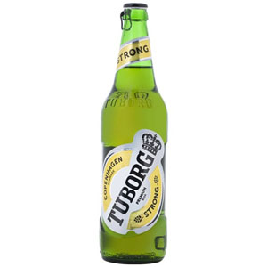 TUBORG PREMIUM DANISH STRONG BEER