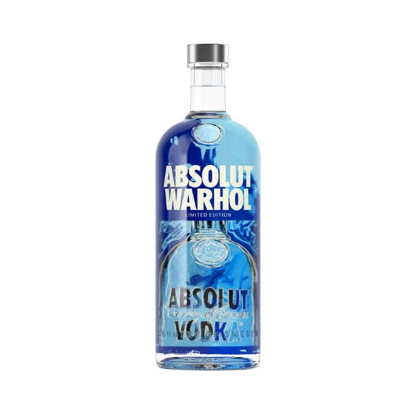 ABSOLUT限定デザインボトル「アンディ・ウォーホル エディション」未開栓 Absolut Warhol | Limited Edition Vodka by Andy Warhol | Hedonne